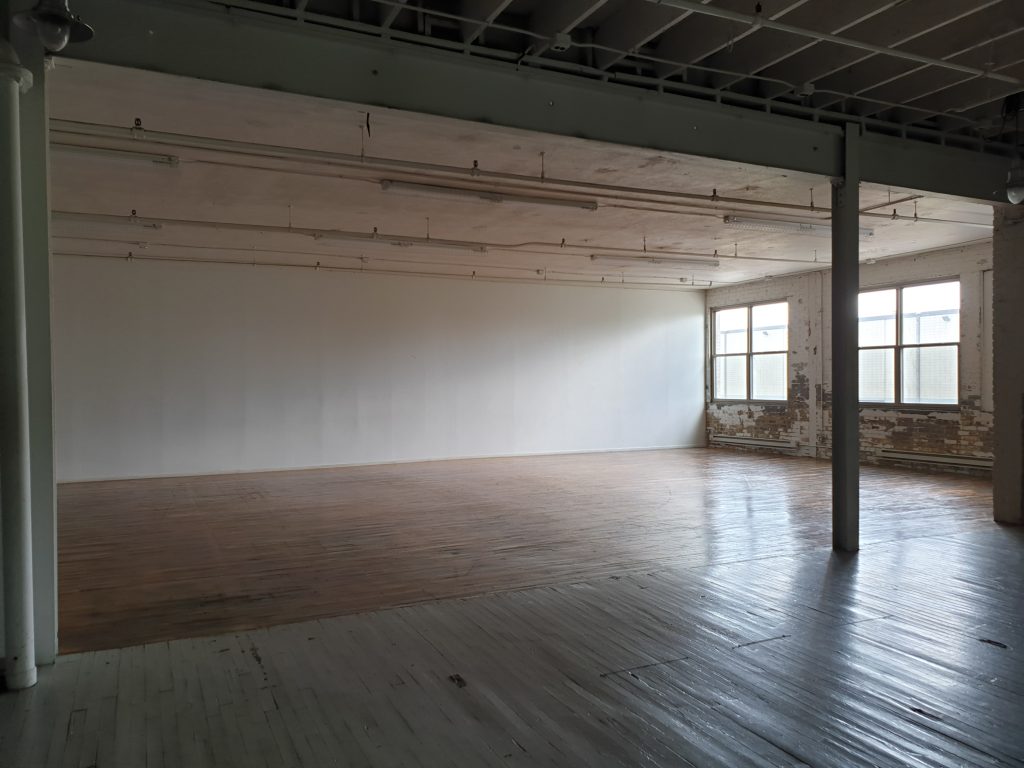 The Movo dance and classroom spaces shown with natural lighting only